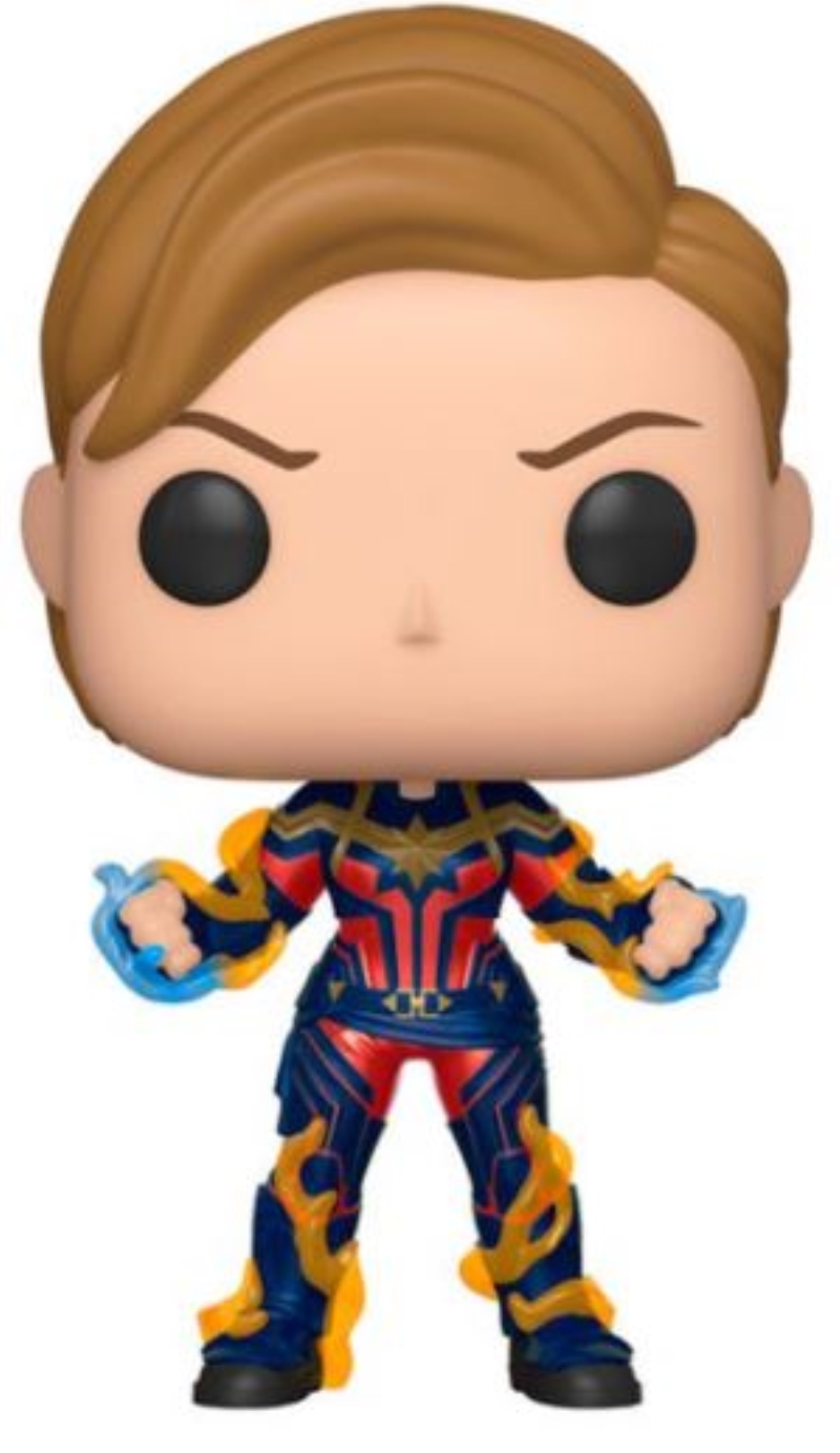 FUNKO ACTION FIGURES FUNKO POP MARVEL AVENGERS ENDGAME: CAPTAIN MARVEL NEW HAIR FUNKO ACTION FIGURES FUNKO POP MARVEL AVENGERS ENDGAME: CAPTAIN MARVEL NEW HAIR